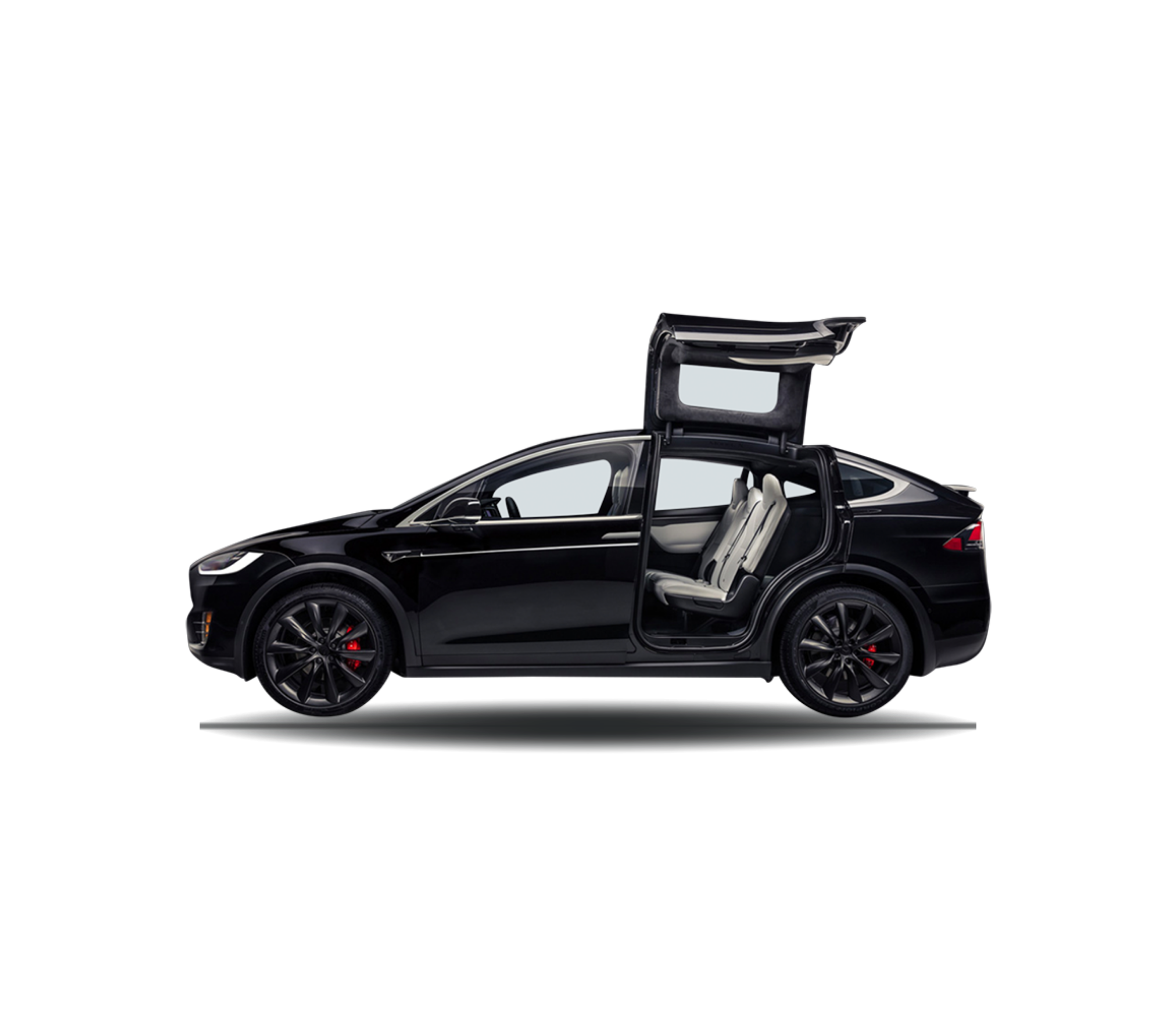Black Tesla Model X